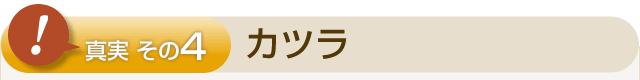 ④カツラ