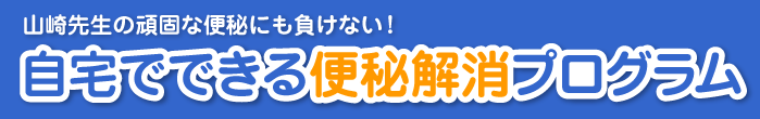 自宅でできる便秘解消プログラム